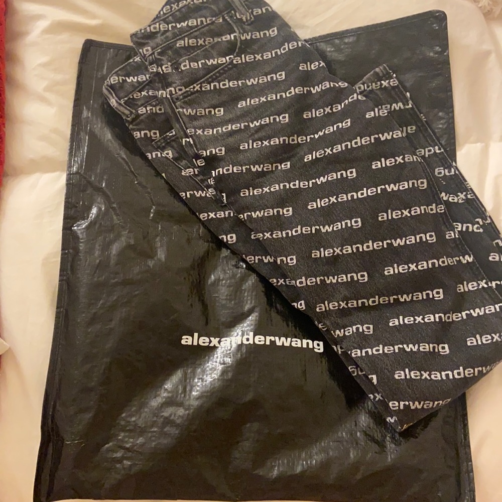 Alexander Wang Logo Jeans | NWT | Sz 26